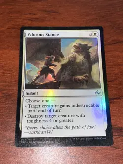 Valorous Stance x1 Foil Fate Reforged MTG Magic The Gathering B2425 - Image 1