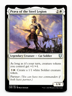 Prava of the Steel Legion [Commander Legends] Magic MTG - NM ⚪ - Image 1
