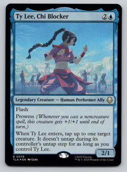 Ty lee, Chi Blocker FOIL - MTG Avatar: The Last Airbender TLA - Image 1