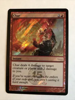 Char Foil DCI 15th Anniversary NM Cond See Pics Front/Back English MTG - Image 1
