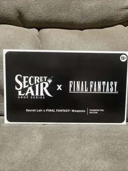 Final Fantasy Weapons x MTG Secret Lair Rainbow Edition Foil Set Sealed - Image 1