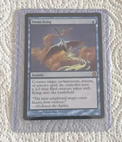 MTG Magic the Gathering Swan Song (65/249) Theros NM - Image 1
