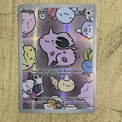 After Skool Hobby Ditto Nidoran 15 Series 2 Holo Pokemon Fan Art Genetic Mystery - Image 1