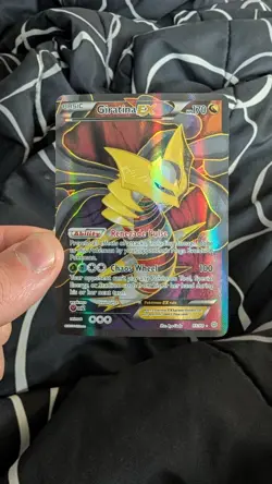 Pokemon Giratina-EX TCG Full Art Holo Ultra Rare Card Ancient Origins - Image 4