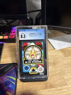 1998 Japanese SEALDASS series 3 Pokemon card STARYU Hitodeman CGC 8.5 Bandai 120 - Image 2