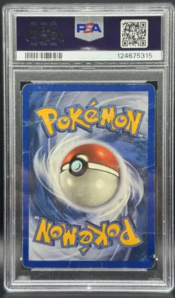 Pokemon TCG PSA 1 Poor Mudkip Reverse Holo Ruby and Sapphire 60/109 *POP 1* - Image 2