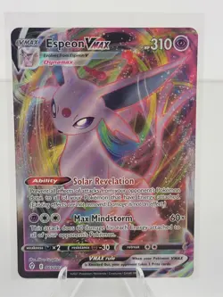 Espeon VMAX 065/203 - Pokemon TCG S&S Evolving Skies Ultra Rare Card - Image 2