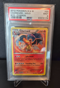 Pokemon Charizard 20/149 Boundaries Crossed HOLO 2012 - PSA 9 - Image 1