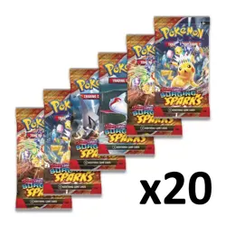 Surging Sparks booster packs - Lot of 20 - Pokemon TCG - SEALED NEW - Image 1