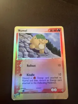 Pokemon TCG Numel EX Dragon 70/97 Reverse Holo Common - Image 1
