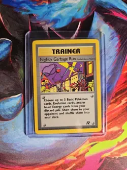 Pokemon Nightly Garbage Run 77/82 Team Rocket NM - Image 1