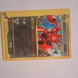 Pokemon Scizor Aquapolis 032/147 Rare Regular 80HP Stage 1 English 2002 TCG - Image 2