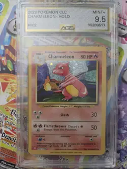 AGS 9.5 Charmeleon Holo 002/034 Trading Card Game Classic CLC Pokemon Card - Image 1