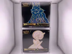 Pokemon Center Mega Evolution ETB Elite Trainer Box Lucario Gardevoir Set - Image 1