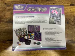Pokemon TCG Scarlet And Violet ETB Elite Trainer Box Factory Sealed Box - Image 2
