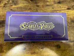 Pokemon TCG Scarlet And Violet ETB Elite Trainer Box Factory Sealed Box - Image 3