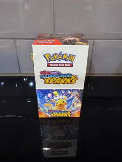 Pokemon Surging Sparks Half Booster Box (18 packs) Unsealed Box - Image 1