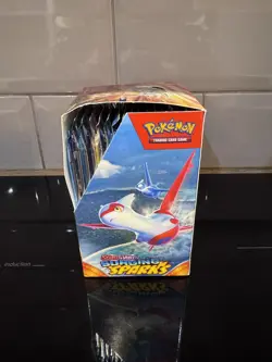 Pokemon Surging Sparks Half Booster Box (18 packs) Unsealed Box - Image 4
