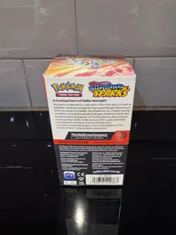 Pokemon Surging Sparks Half Booster Box (18 packs) Unsealed Box - Image 5