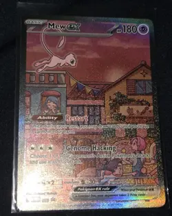 Pokemon; Mew EX 053 Holo Black Star Promo Scarlet & Violet 151 NM! - Image 2