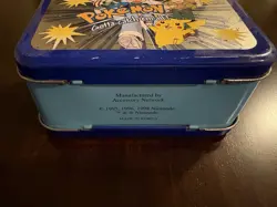 Pokemon Vintage Original Tin Box Case Pokemon OG - Image 2