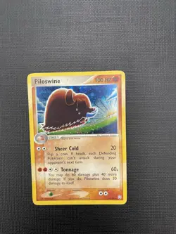 Pokemon Piloswine Holo #13/109 Holo 2004 EX Team Rocket Returns English - Image 2