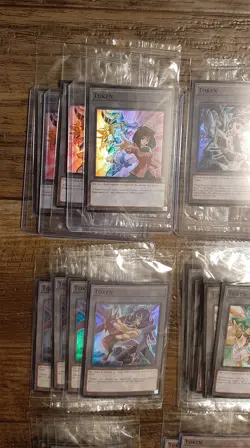 Yugioh Yu-Gi-Oh Tokens TKN5 EN022 EN017 Eng NM +Mix Sealed Holo +50 - Image 3