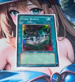 YuGiOh: Toon World: MRL-076: Super Rare HP - Image 1