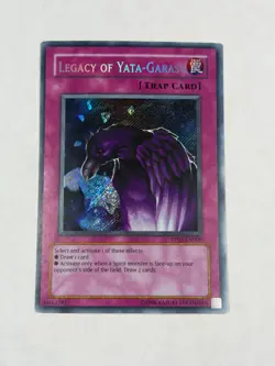 Yugioh Legacy of Yata Garasu PP01-EN009 Secret Rare ERROR LP - Image 1