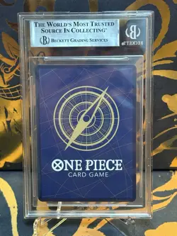 One Piece TCG 2nd Anniversary Set BGS 9 Monkey D Luffy - Image 2