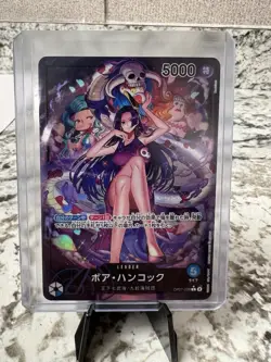 One Piece TCG Boa Hancock Alt Art Leader OP07-038 Japanese - Image 1