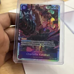 Charlotte Katakuri (067) OP11-067 One Piece A Fist of Divine Speed Super Rare NM - Image 1