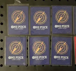 ONE PIECE CCG LOT OF 9 LUFFY'S - PROMO CARDS, SEC'S AND ALT ART - Image 5