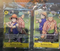 One Piece TCG - Zoro & Luffy (Learn Together Deck Set - Set Sail Event) Sealed! - Image 1