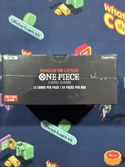 One Piece TCG: Wings of the Captain (OP-06) Booster Box Sealed English - Image 3