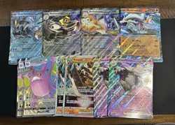 Pokemon TCG Jumbo Card Lot of 9 Oversized Cards Stamped - Reshiram - Kyurem More - Image 1