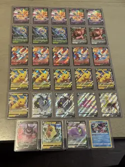 2021 Pokemon V Lot (29 Cards Total) Pikachu, Ditto, Crobat, Dubwool, Etc - Image 1