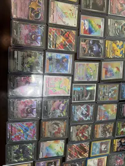 330 Pokemon Card Bulk Lot Including Binder - Image 4