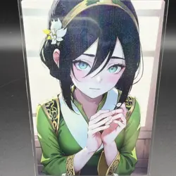 Toph Anime Waifu Card Doujin ACG Goddess Holo - Image 2