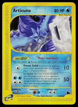 Pokemon Card - Articuno Skyridge 4/144 Rare Non-Holo - Image 1