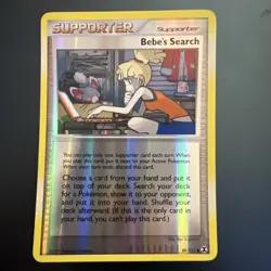 Bebe's Search 109/123 Reverse Holo Uncommon Pokemon Card Mysterious Treasures NM - Image 1