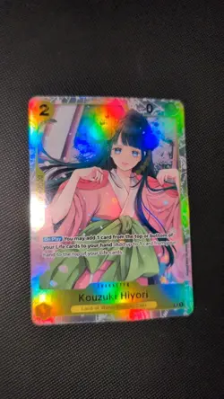 OP06-106 Kouzuki Hiyori : Super Rare One Piece English TCG Card CCG - Image 1