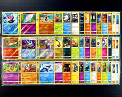 Pokemon SUN & MOON Set Series Collection Cards Huge Lot REVERSE HOLO Foil RARE + - Image 1