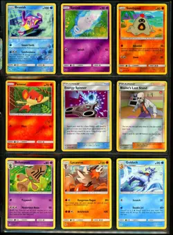 Pokemon SUN & MOON Set Series Collection Cards Huge Lot REVERSE HOLO Foil RARE + - Image 2