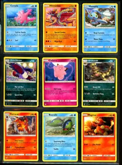 Pokemon SUN & MOON Set Series Collection Cards Huge Lot REVERSE HOLO Foil RARE + - Image 4