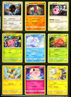 Pokemon SUN & MOON Set Series Collection Cards Huge Lot REVERSE HOLO Foil RARE + - Image 5