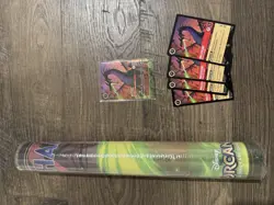 Disney Lorcana Fabled Set Championship playmat and Promo Cards - Image 1