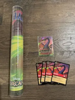 Disney Lorcana Fabled Set Championship playmat and Promo Cards - Image 2