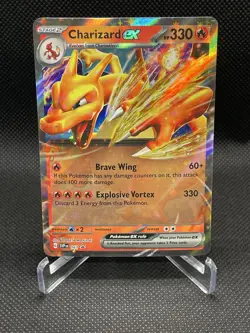 Charizard ex Pokemon TCG 161 Sv: Scarlet & Violet Promo Cards Holo-NM - Image 1