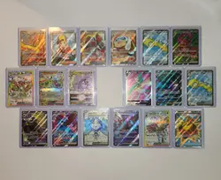 Pokemon TCG Ultra Rare Super Rare VSTAR Holo 18 Card LOT Sleeved & Top Loaded M - Image 3